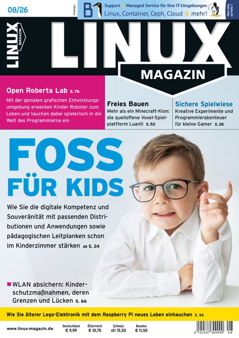 Heftcover Ausgabe 08/2026